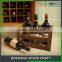 Christmas 4 Bottles Wooden Wine Package Gift Box