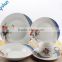 30 pcs porcelain dinner set in round shape,round houseware