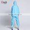 Women's fashion transparent plastic body take library raincoat