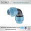 China supply PP compression fitings PP coupling elbow tee fittings