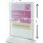 excellent tent shaped clear desktop acrylic sign holder 5x7 manufacturer