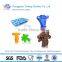 2016 dongguan hot sale food grade lego minecraft ice cube tray