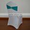Spandex Chair Sash/spandex Band With Metal Round Rhinestone Buckle for Weddings
