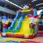 Hot selling giant inflatable colwn inflatable dry slide for sale, slide inflatable