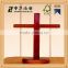 2016 year china factory FSC custom birch wooden gift cross