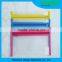 custom-made promotional pvc pen bag/pencil bag with zipper
