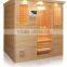 Wood Traditional Steam Sauna Room for 6 Person KD-8006SC