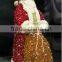 Santa Clause Christmas Figure Motif Light Acrylic Led Horse Lights