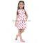 summer baby girl red spot pattern cute dress sleeveless dress little girl one piece dress
