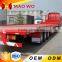 3 axle 20ft 40ft contrainer transport truck flatbed container semi trailer