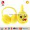 Supplier fashional plush loving heart emoji ear muff for valentine