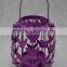 Decorative metal butterfly lantern