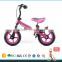 2016 patented 10 inch smart baby girl balance bike for 2 year