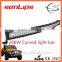 Top quality Epistar led chip light bar 288W Curved waterproof led light bar for 4x4 offroad snowmobile