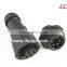 20AMP 5 Poles Rear Panel Mounted Waterproof Connector