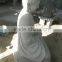 Axed Natural Marble Sitting Giant Buddha Statue