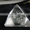 Special white crystal pyramid ,natural crystal pyramid