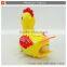 Funny wind up toy hen laying egg for kids