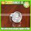 10 gram clear glass cream jar for face