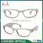 bat style hot sale funny acetate glasses