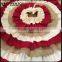 Wholesale Personalized Ruffled Christmas tree skirt