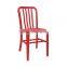 2016 Foshan shunde hot sale colorful iron bar chair