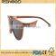 2016 best quality hot sales fda approval hinge veneer wood sunglasses