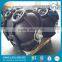 Inflatable rubber floating dock fender