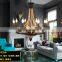 rope adjustable hanging pendant light stairs pendant light for home decor/Gallary/coffee bar/shopping mall