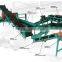 waste tyre recycling machine/rubber recycling machinery/rubber powder production line