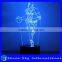 Customizable 7 Colors Light Flashing LED Night Light Creative Acrylic Decoration Night Light For Halloween Christmas