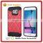 [UPO] Drop resistance dual layer flexible Silicon bumper Slim armor Hard plastic back Hybrid phone case for samsung galaxy s6