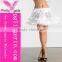Multi Color Ruffled Fluffy Tutu Skir twith led light For Adult