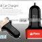 BoostDrive 36W 7.2A 3-Port Premium Aluminum USB Car Charger with SmartID Technology