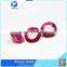 wuzhou synthetic round shape blood ruby gemstones