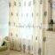 tree embroidered pattern living room window curtain