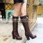 2016 Factory High Heel Long Boots Sexy Knee Boots for Women CP6518