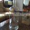 Hotsale 1000ml unique shaped glass wine bottles