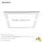 painted white smd Ra80 6w led panel light