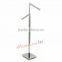 2 Arm Metal Garment Rack for Shop
