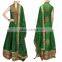 Invigorating Beige Raw Silk Net Anarkali Suit/Buy Online Designer Anarkali Suits