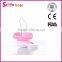 Welcome printed logo food grade large nipple pacifier for baby