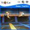 2016 indoor trampoline park heavy duty trampoline gymnastic square trampoline