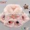 China Qualified Good Kids Children Baby Winter Coat Jacket With Embroidered Smile Face and Pompom Ball