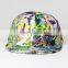 Hat With Floral Flat Brim,hat Flat Bill,boy Flat Brim Hat
