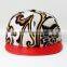 embroidery flat brim snapback cap custom