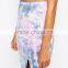 Tie Dye Print Maxi Skirt Lightweight soft-touch jersey youth maxi skirt