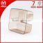 Square Plastic Box/Storage Box/Collecting Box with 3 compartment/dividers