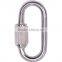 high tensile 3mm small size zinc plated quick link