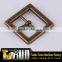 China fashion 3D V shape metal shoe buckle